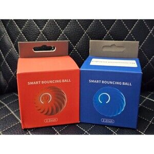 Smart Bouncing Ball Pet Gravity Interactive Toy for Dogs Cats Electric USB 2.2"